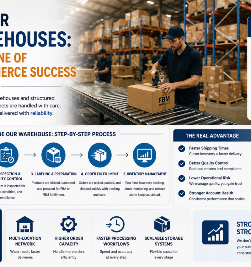Inside Our US Warehouses: The Backbone of Your eCommerce Success